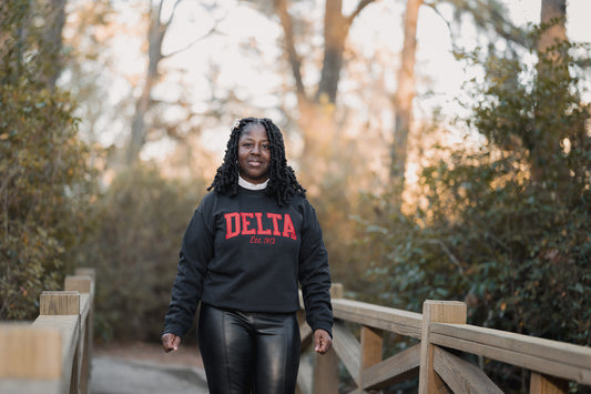 Sparkle Delta Sweatshirt