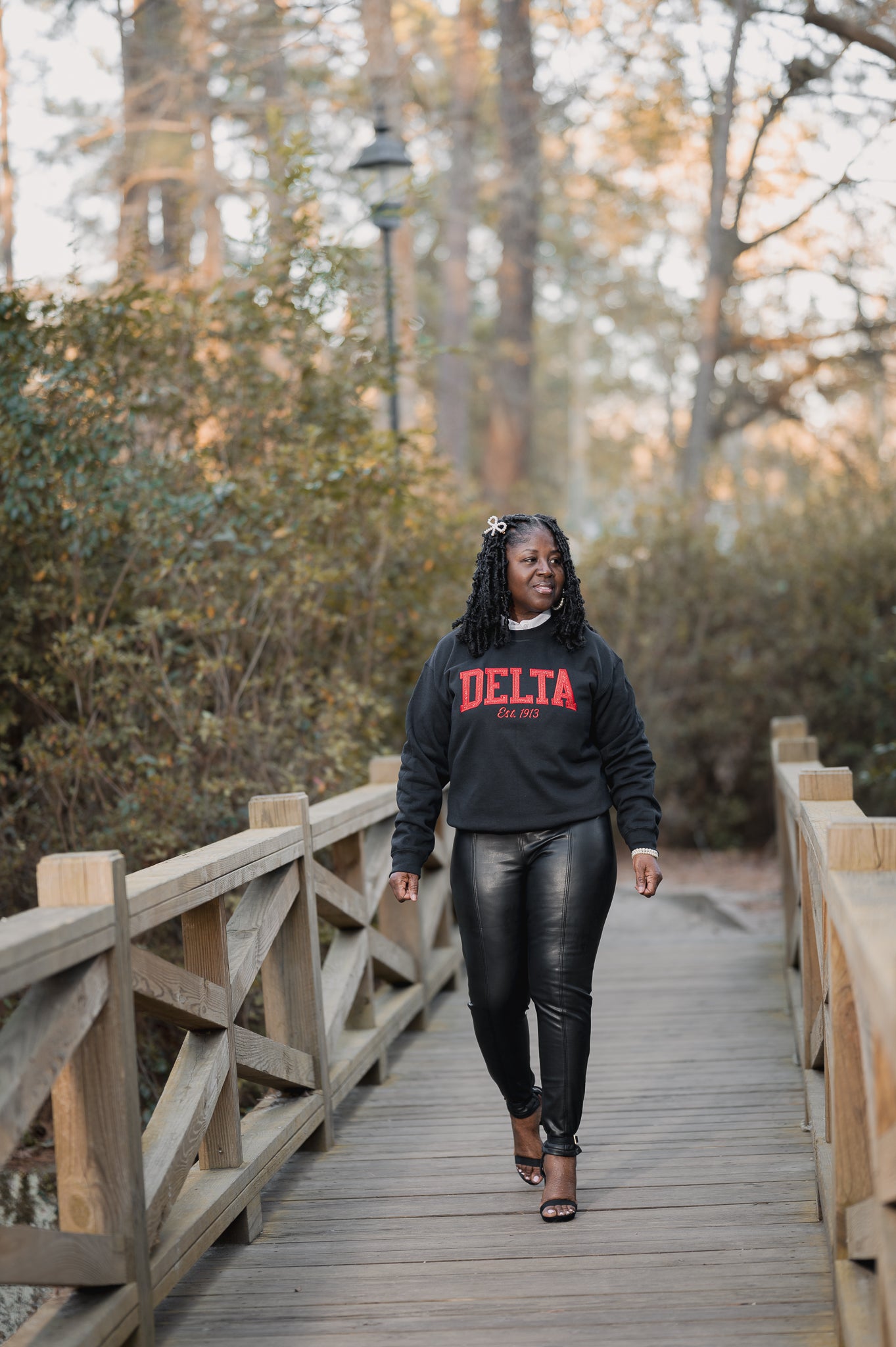 Sparkle Delta Sweatshirt