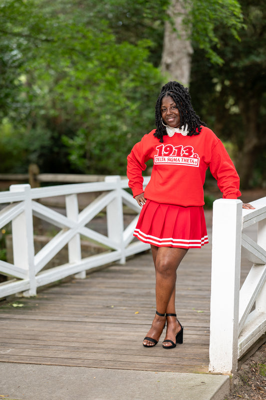 1913 Delta Sigma Theta Chenille Sweatshirt