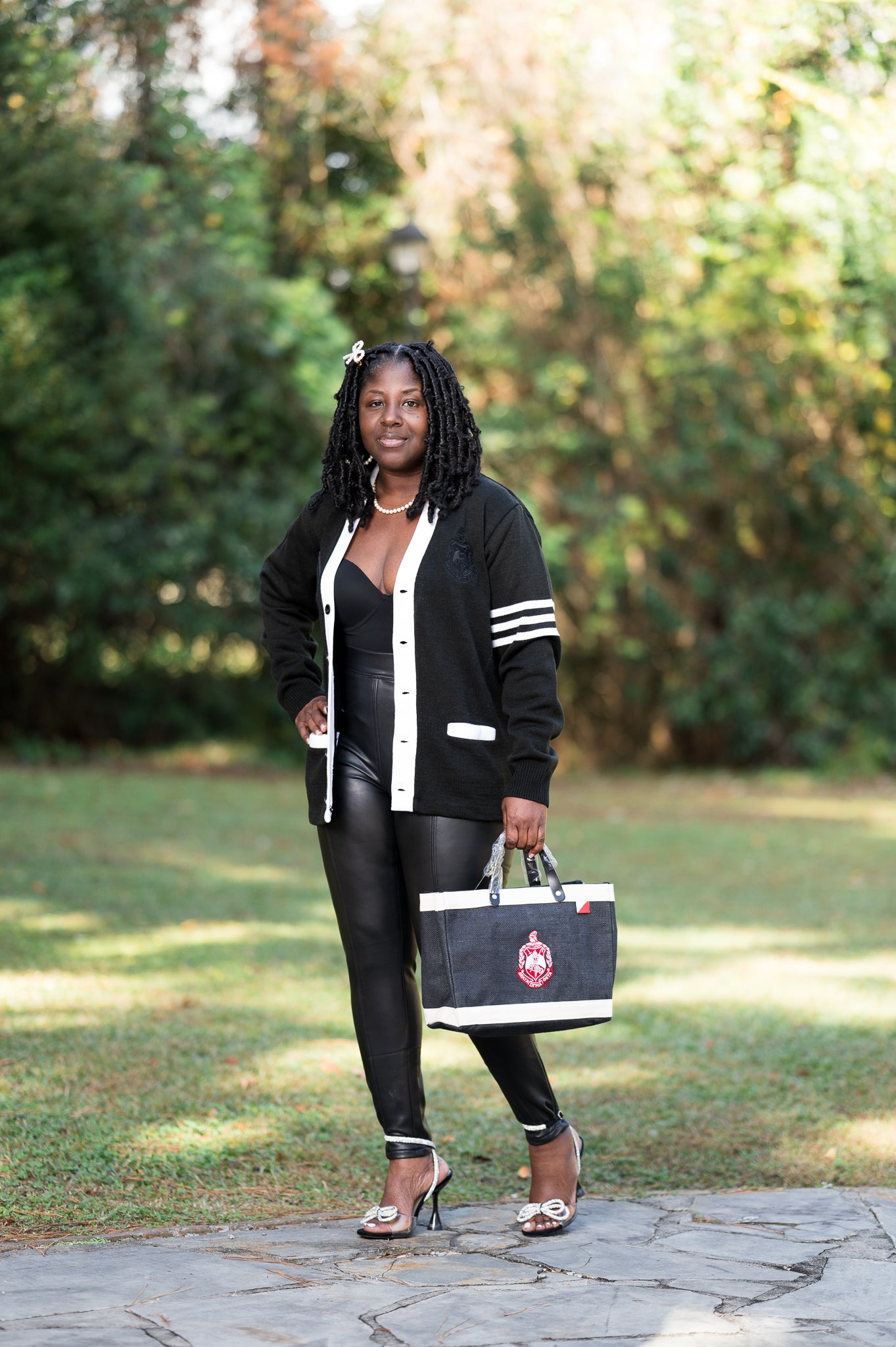 Luxe Delta Sigma Theta Chenille Cardigan