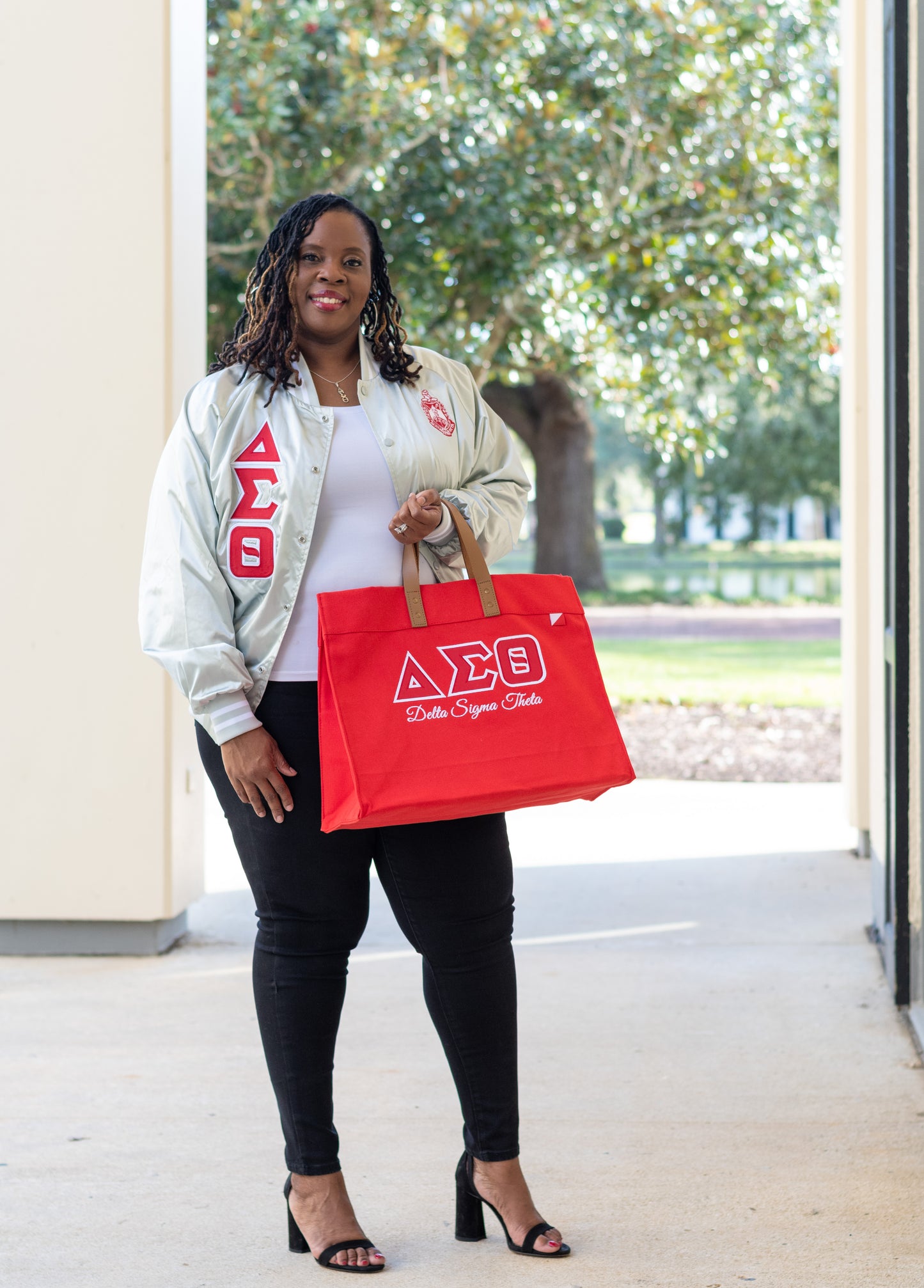 Satin Delta Sigma Theta Jacket