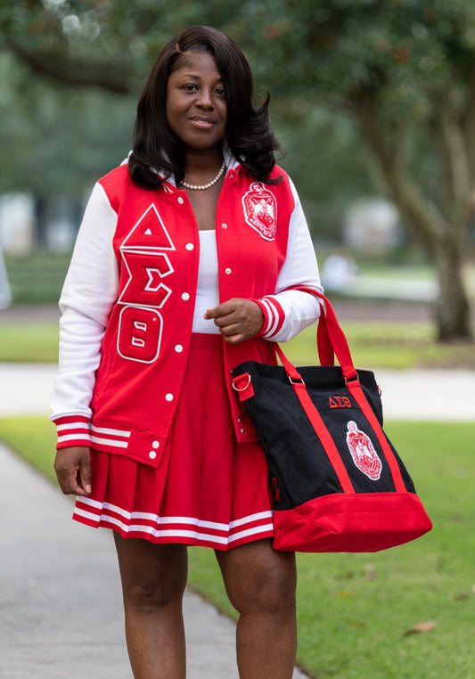 Delta Chenille Varsity Jacket