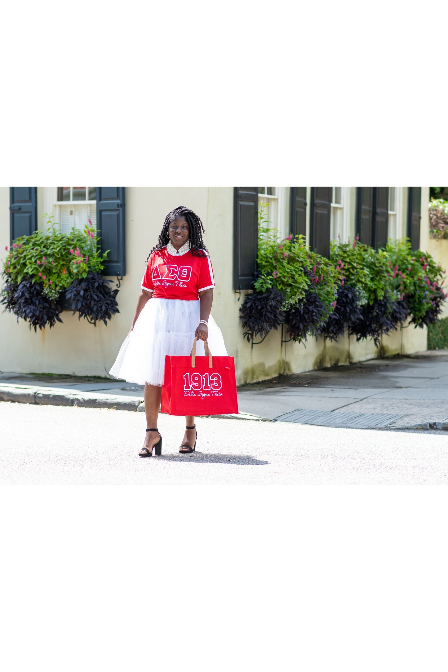 1913 Delta Sigma Theta Canvas Tote Bag
