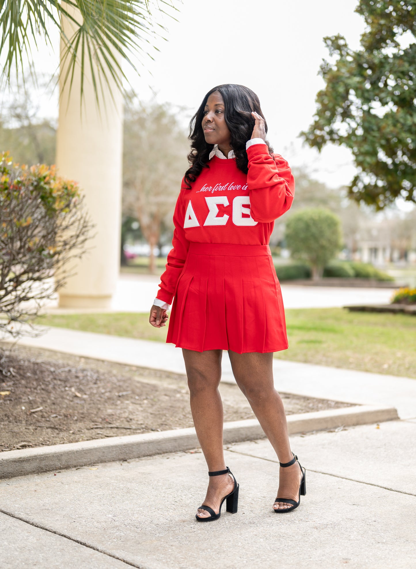 Her First Love Is DST Sweatshirt