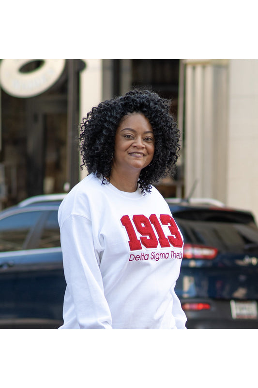 1913 Chenille Delta Sigma Theta Sweatshirt