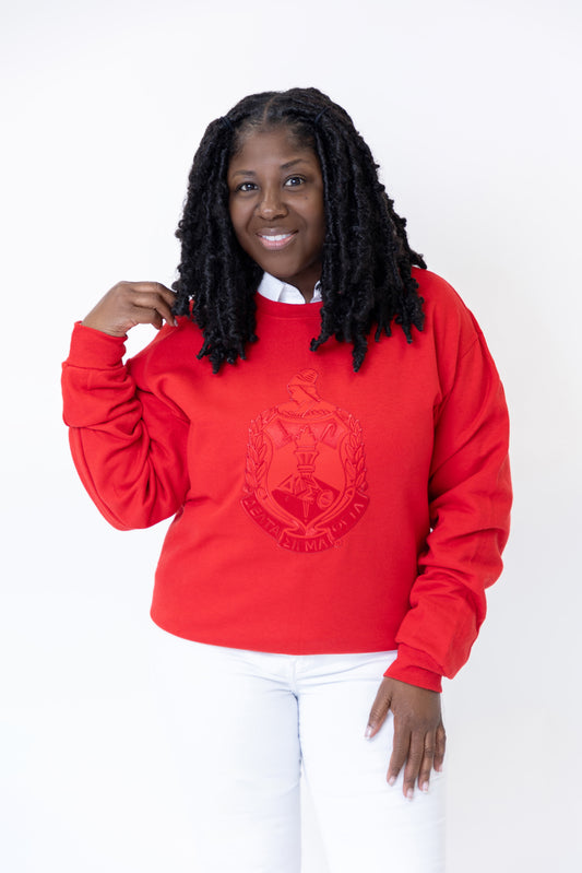 Delta Sigma Theta Crest Sweatshirt