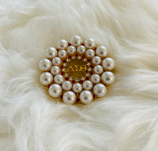 Pearl Delta Sigma Theta Pin