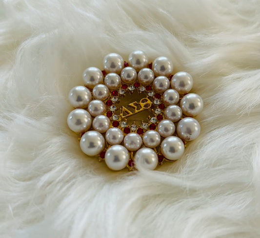 Pearl Delta Sigma Theta Pin