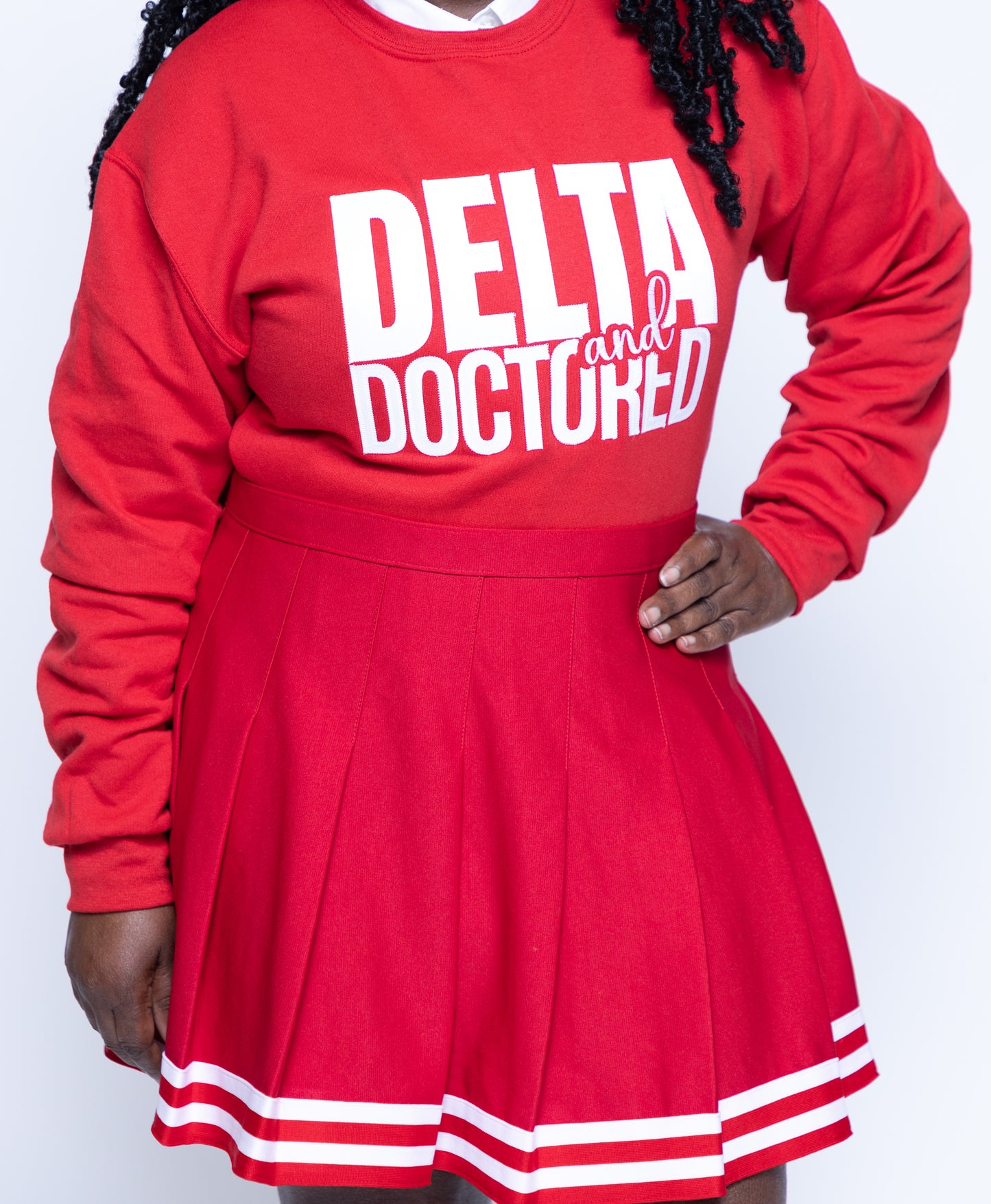 Delta and Doctored Sweatshirt