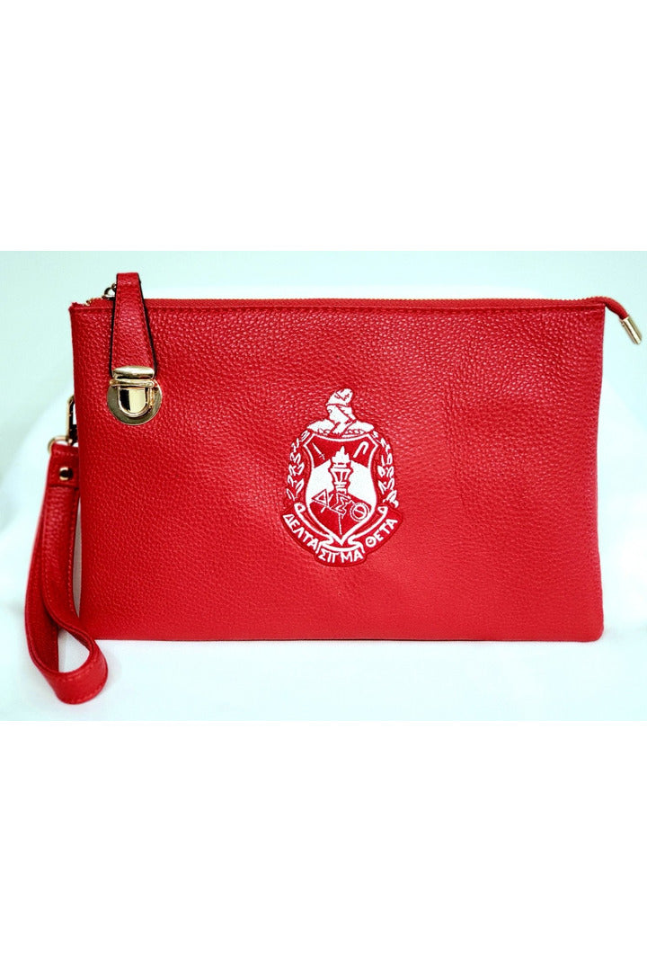 Delta Sigma Theta Wrist - Cross body Clutch – D'Vine Greek Apparel